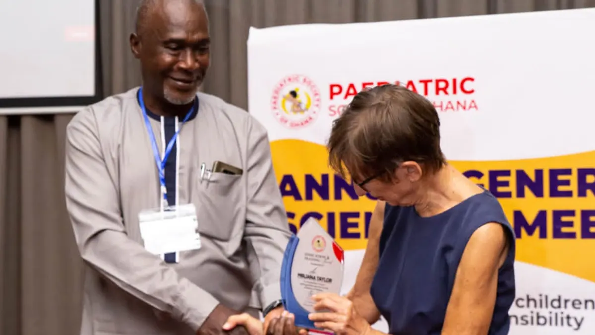 Paediatric Society of Ghana honours distinguished members