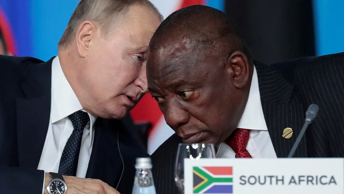 South African President Cyril Ramaphosa reverses pledge to quit international criminal court ahead of Putin's visit