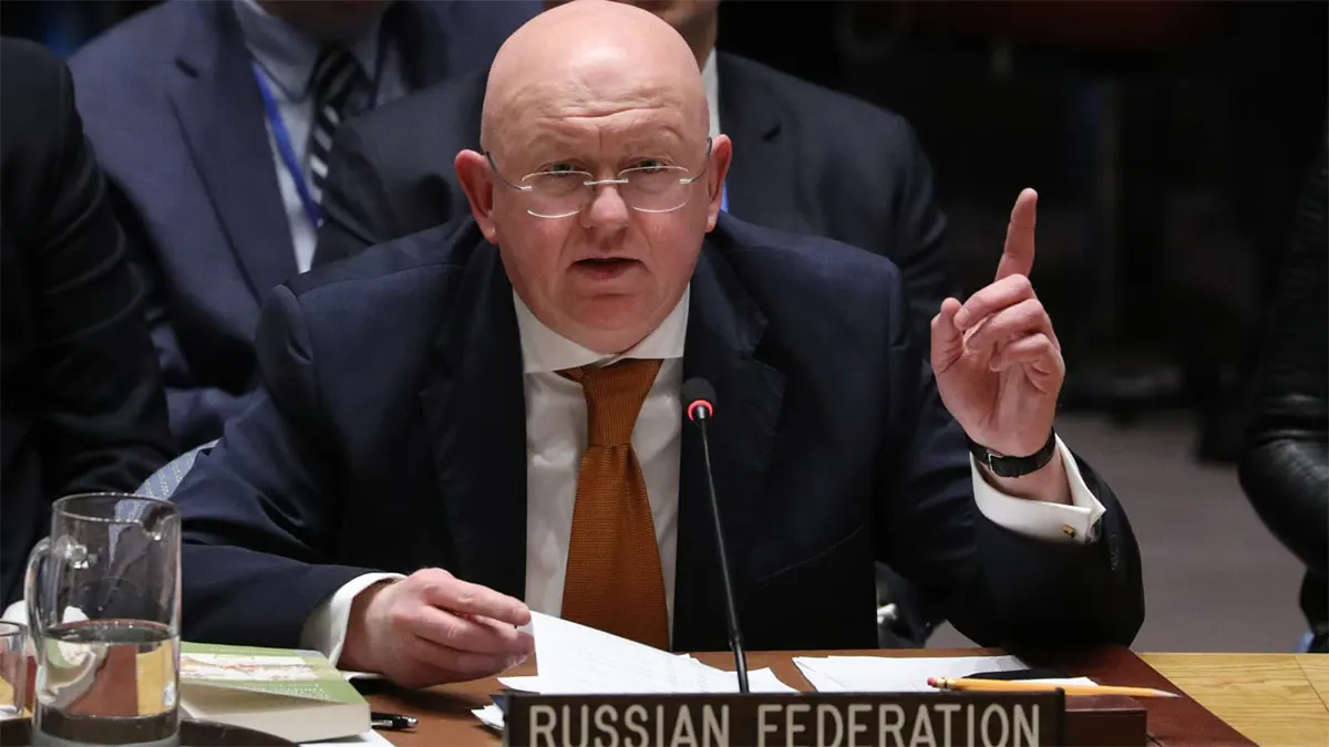 Ukraine condemns Russia's presidency of the UN Security Council as a "cruel joke"