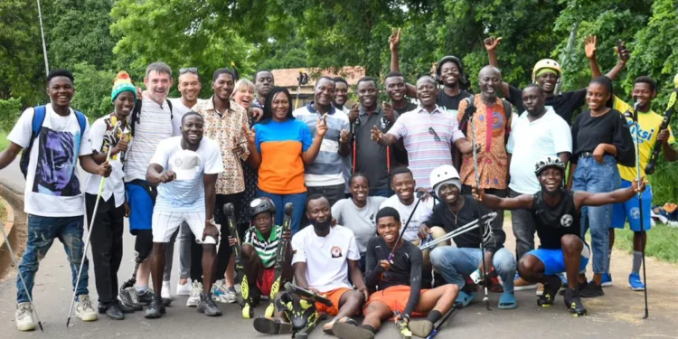 Solomon Anim triumphs as winner of Ghana's first National Open Skiing and Sliding Competition