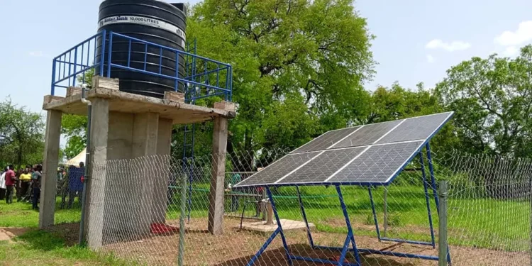 Savannah Region: Dissah women farmers empowered with solar-powered irrigation facility