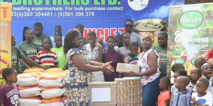 TT Brothers donates food items to Tema SOS Village