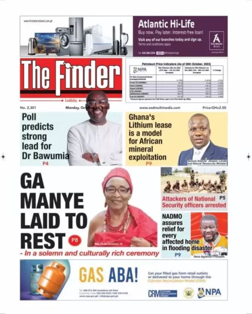 The Finder Newspaper - October 30