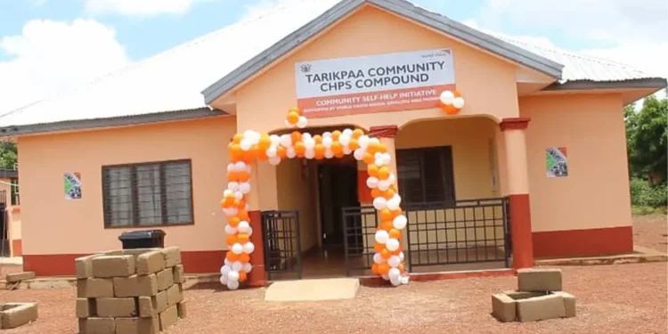 World Vision Ghana supports Tarikpaa with CHPS compound construction
