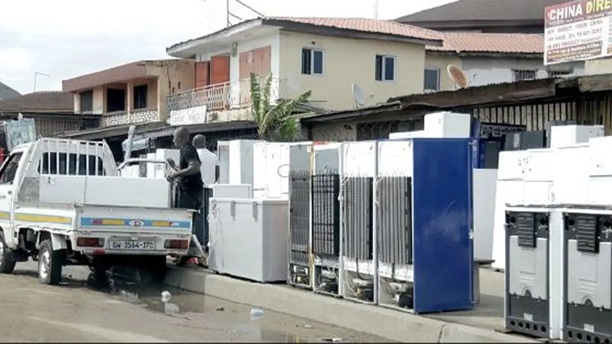'Used fridges' still flood the Ghanaian market 14 years after ban