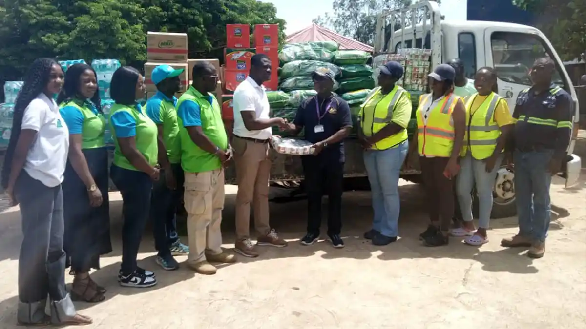 Bui Power Authority donates relief items to Akosombo Dam spillage victims