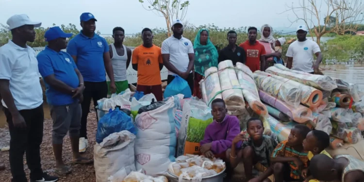 Humanity First supports flood victims Krachi East