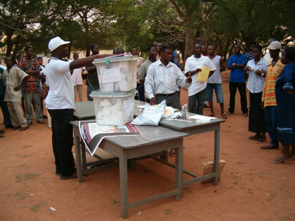 Ghana 2004 elections  - Guinness World Record