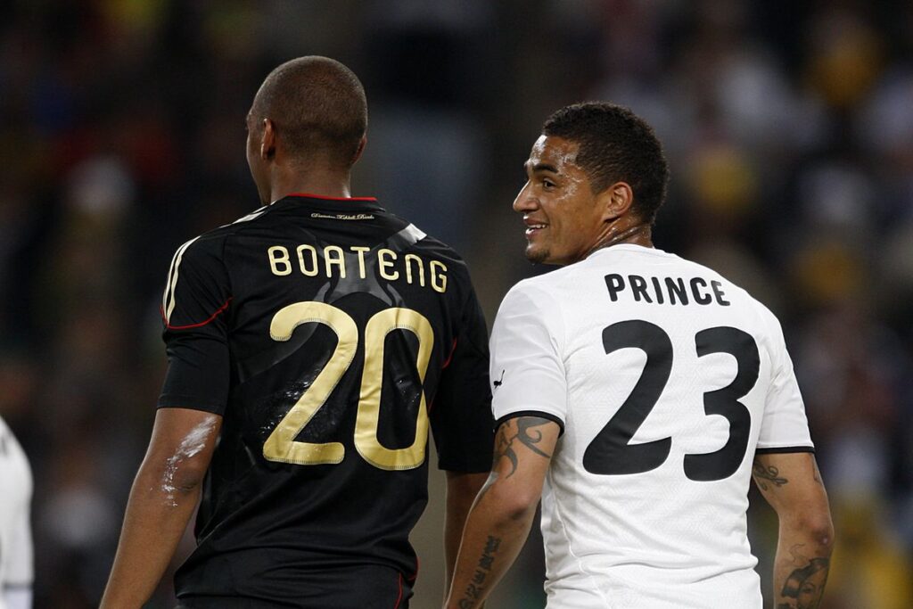 2010 FIFA World Cup, the Boateng brothers, Kevin-Prince Boateng and Jerome Boateng - Guinness World Record