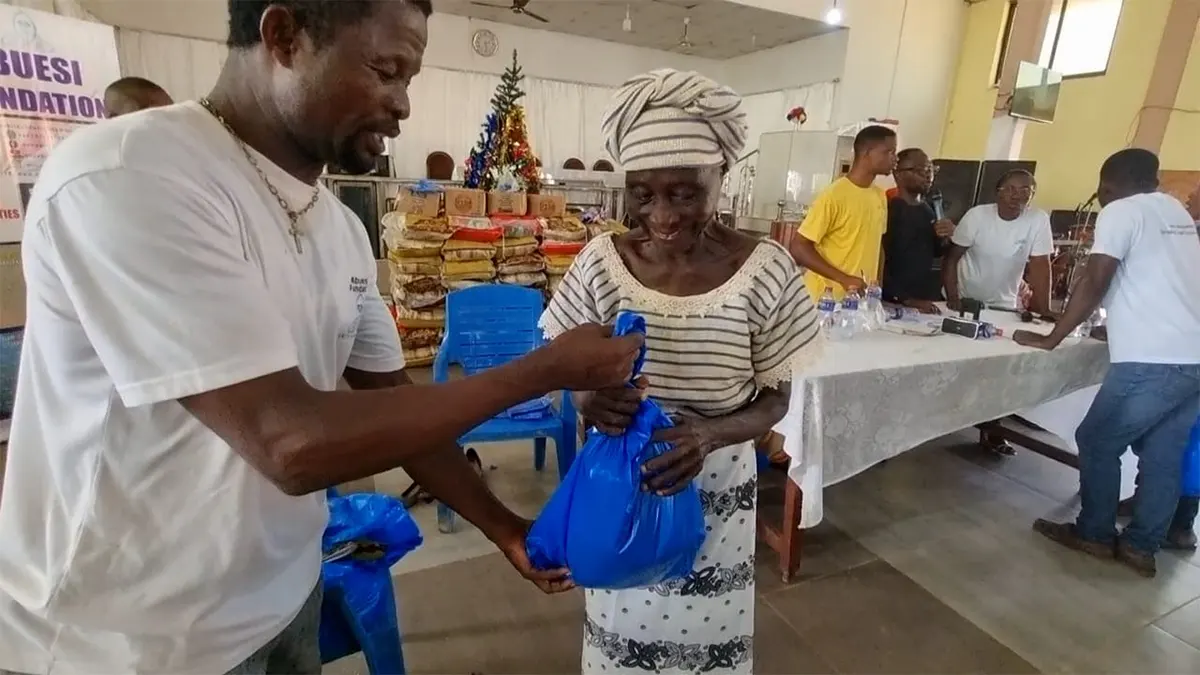 Abuesi Foundation supports elderly and vulnerable persons
