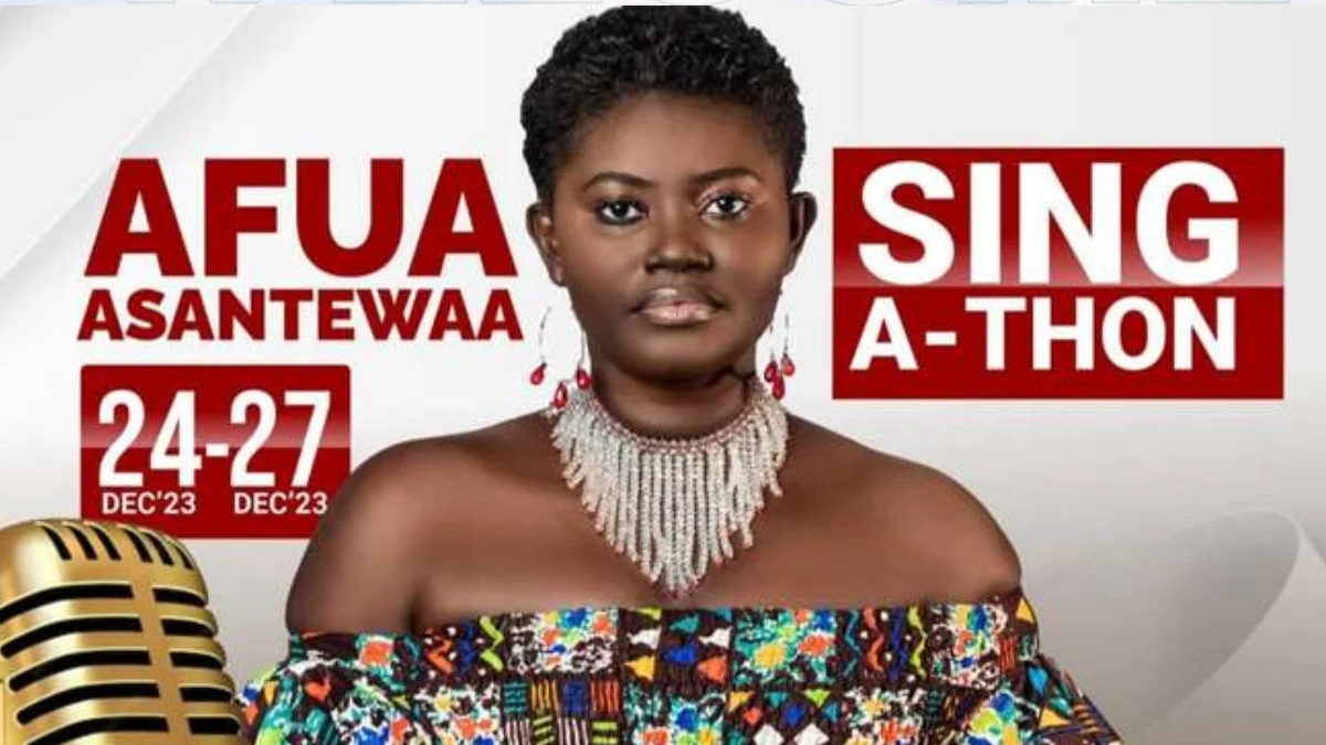 Afua Asantewaa Aduonum aims to break singathon record with Ghanaian songs: Ghana News