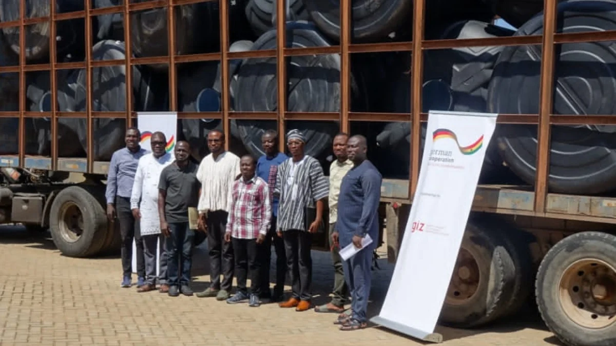 German Agency GIZ donates relief items to flood victims in Keta Municipality