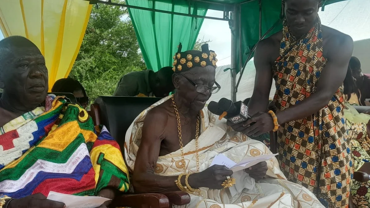 Ajumako Omanhen appeals for Government support to boost agriculture in Central Region: Ghana News