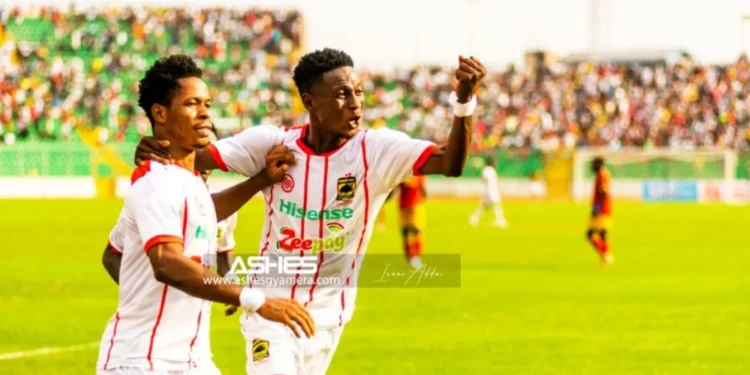 Asante Kotoko clinches victory over Hearts of Oak in thrilling match: Ghana News