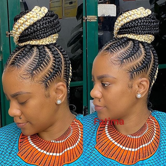 Cute Ghana braids