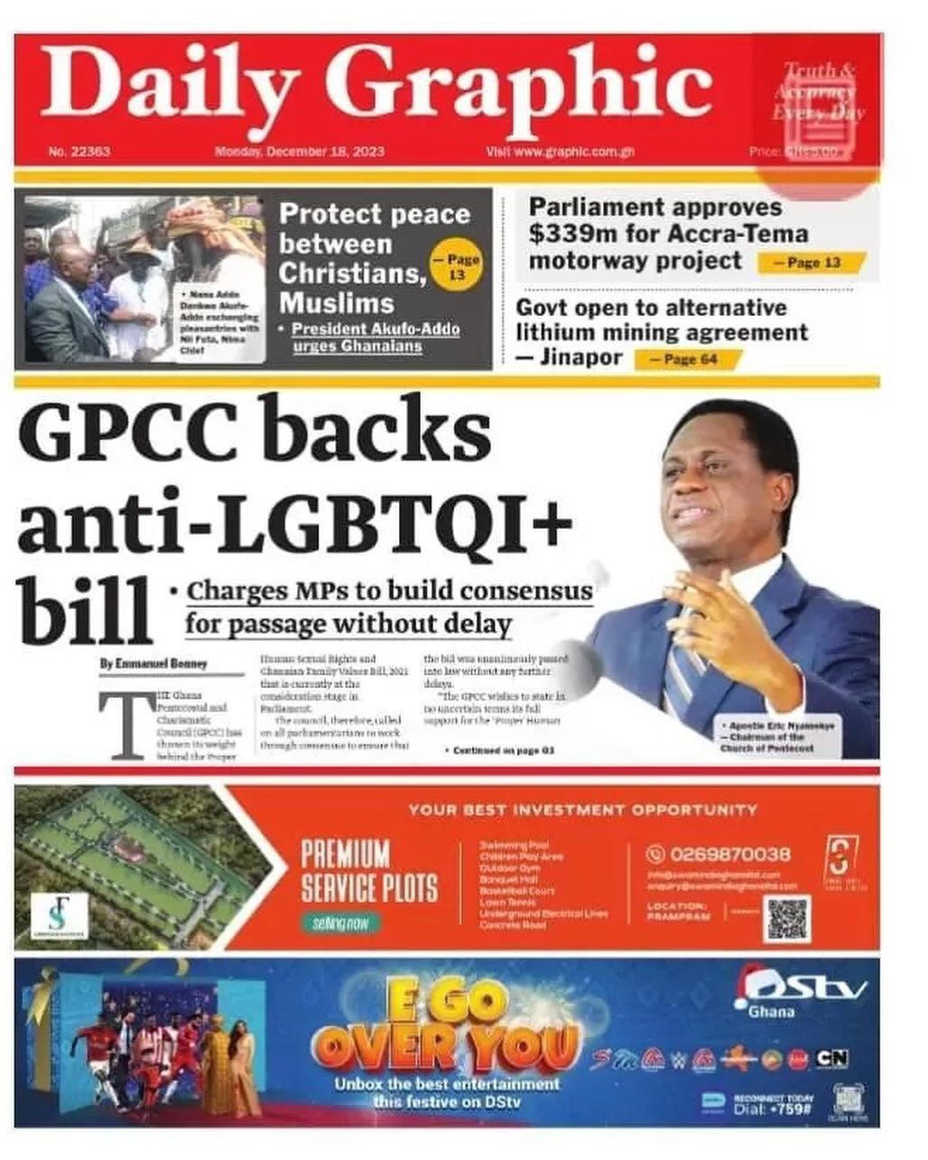 Daily Graphic Newspaper - December 18