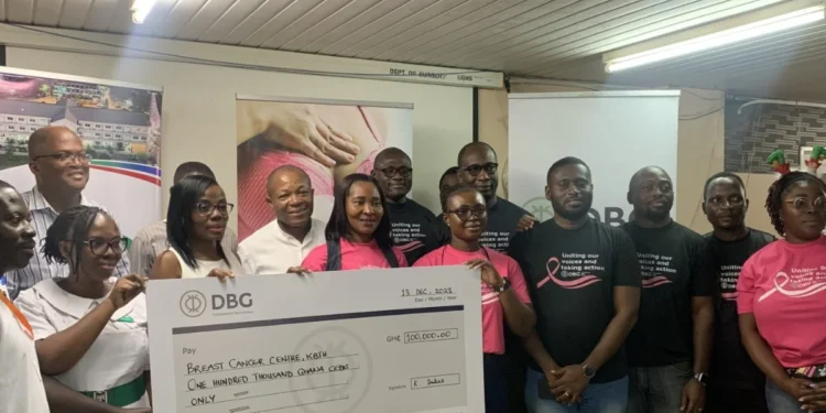 Development Bank Ghana staff contribute GH₵200,000 to Breast Cancer Treatment: Ghana News