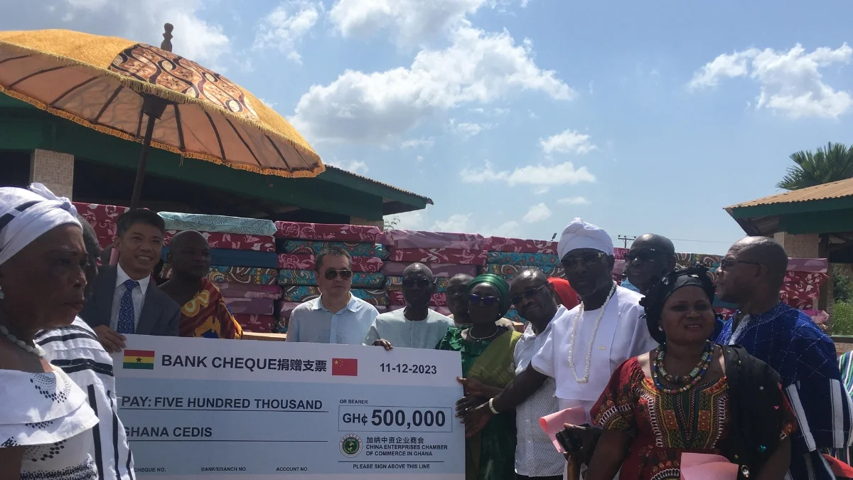 Ghana-Chinese Enterprise Chamber of Commerce extends support to Akosombo Dam Spillage victims: Ghana News