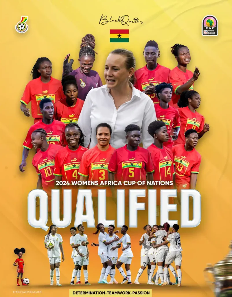 Ghana qualifies for Women's Africa Cup of Nations after 5 years in the wilderness