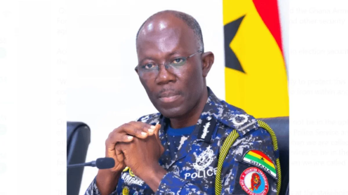 IGP Dampare assures peaceful 2024 elections: Ghana News