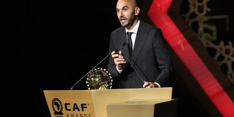 Morocco's Walid Regragui is CAF's 2023 Best Coach