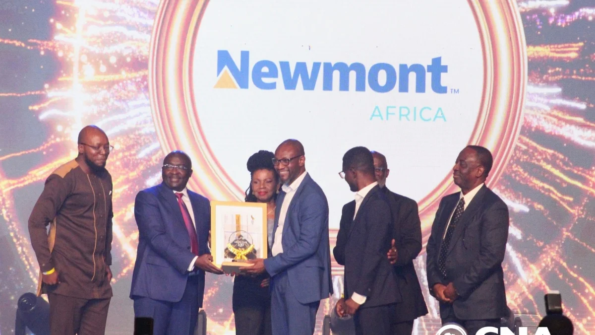 Newmont Ghana Gold Limited Tops Ghana Club 100 Awards: Ghana News