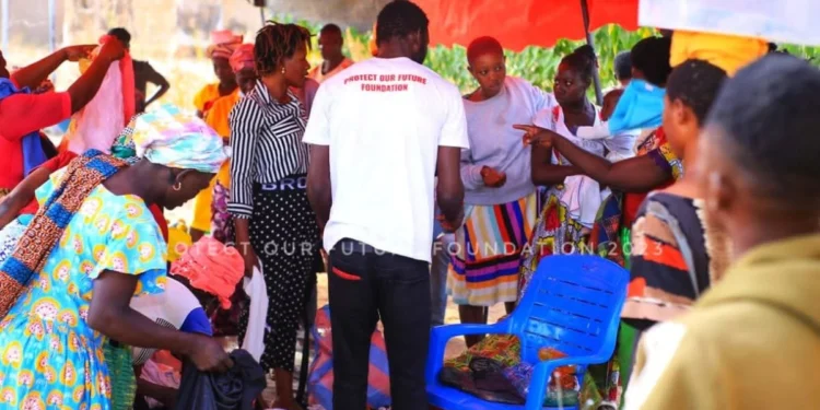 Protect Our Future Foundation supports needy women in Bongo District with clothing, food, and health initiatives: Ghana News