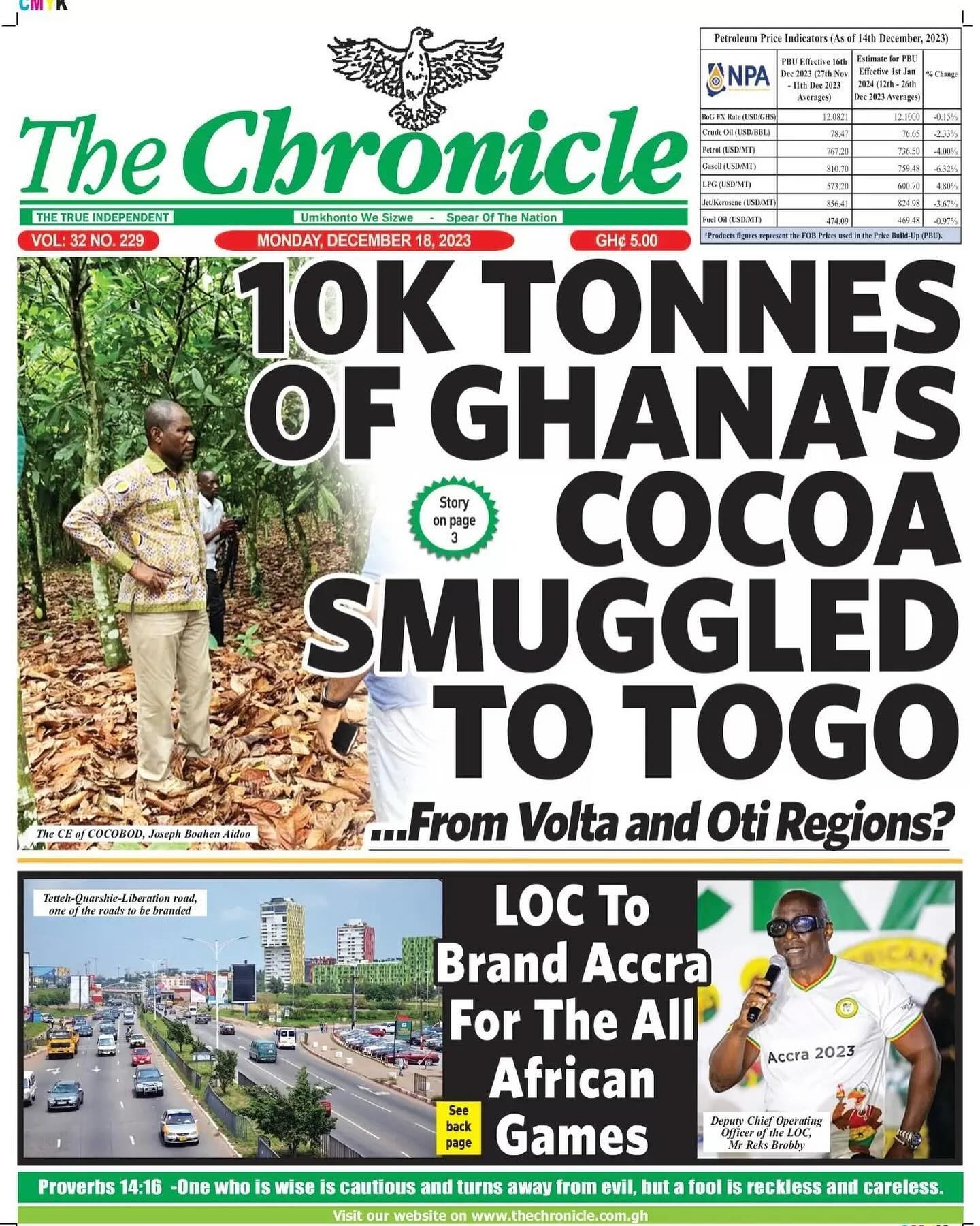 The Chronicle Newspaper - December 18