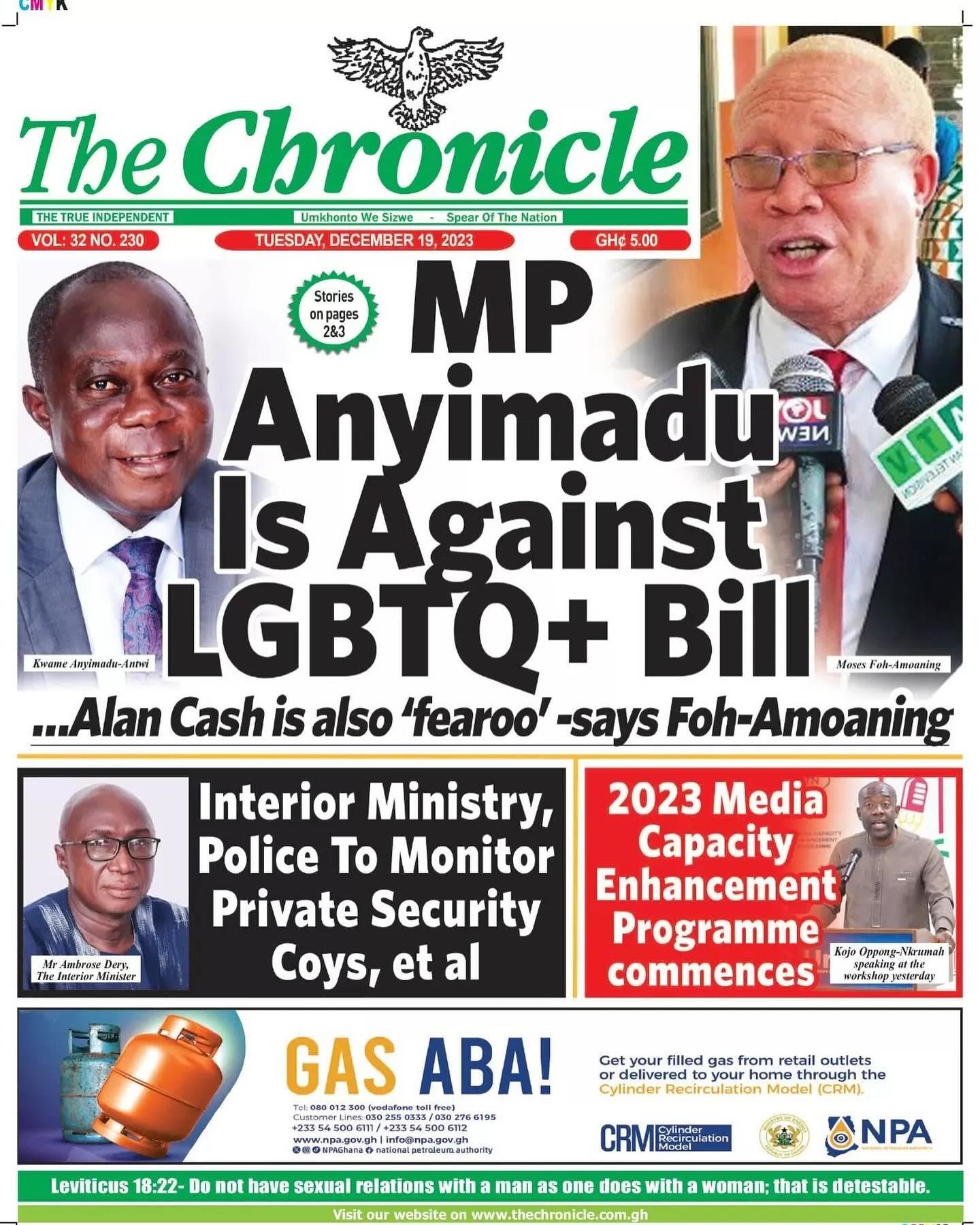 The Chronicle Newspaper - December 19