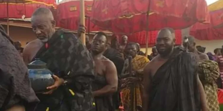 Akuapem-Mamfe revives ancient tradition 'Asafosa' at Ohum Festival: Ghana News