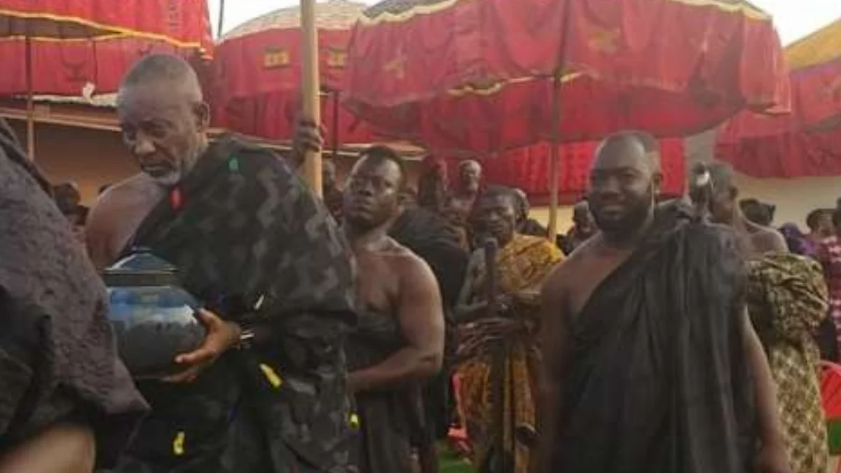 Akuapem-Mamfe revives ancient tradition 'Asafosa' at Ohum Festival: Ghana News