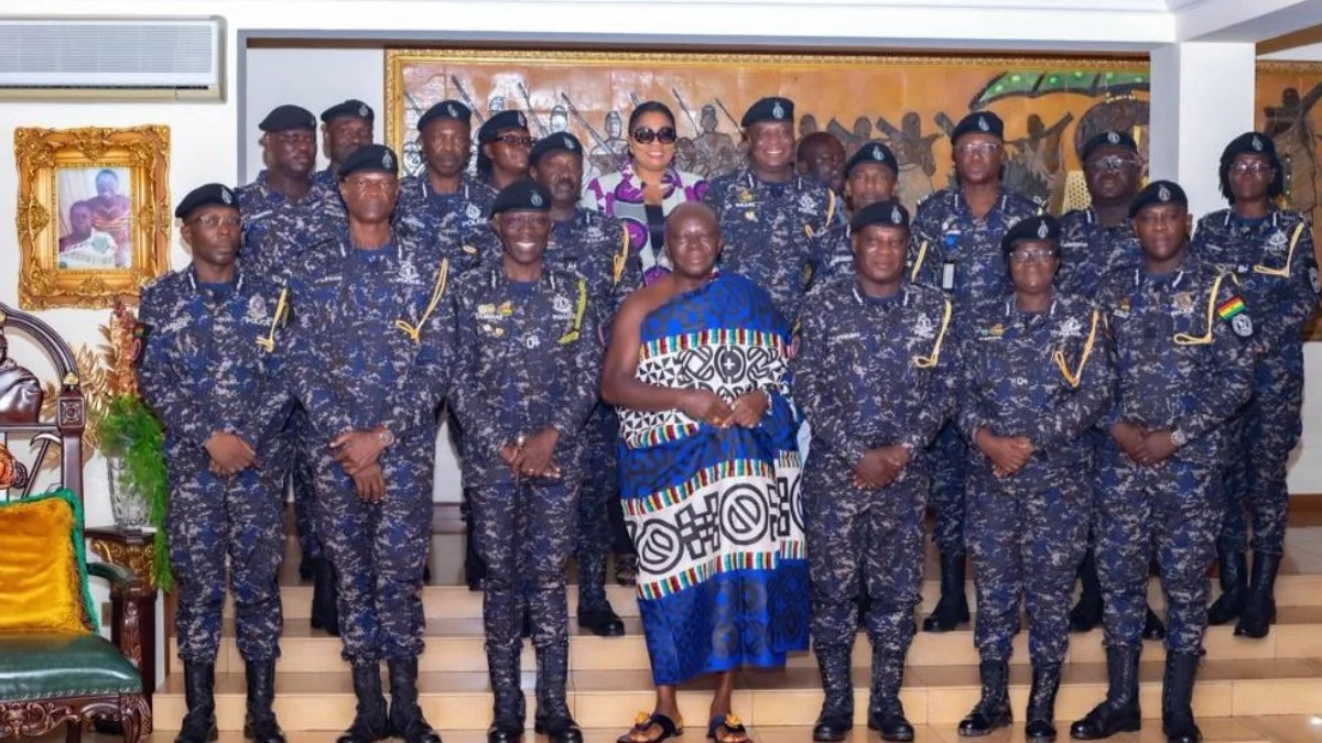 Asantehene commends IGP Dampare for positive impact on police image: Ghana News