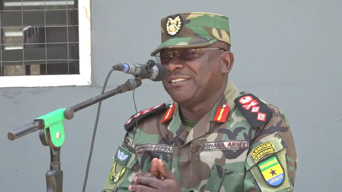Chief of Army Staff, Major General Thomas Oppong-Peprah