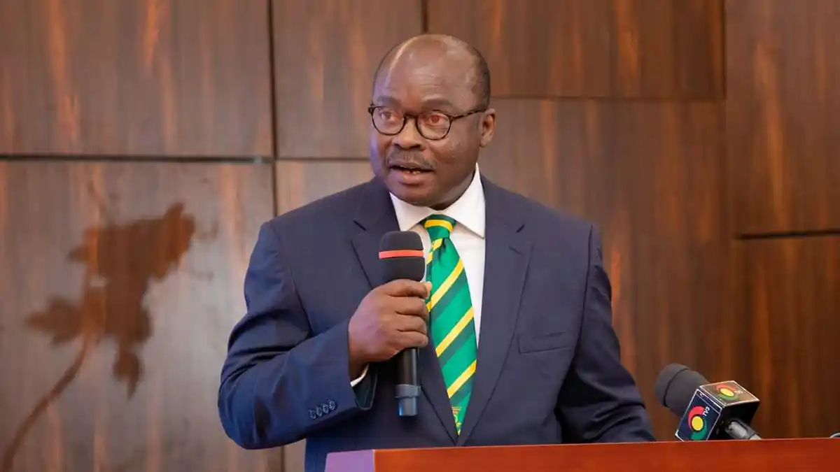 Dr. Ernest Addison, BoG Governor, Highlights Factors Behind the Decision at MPC Press Briefing