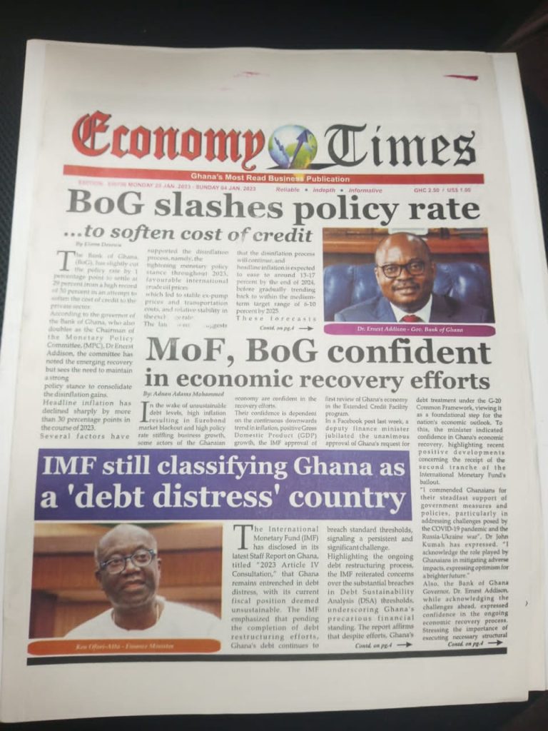 Economy Times Newspaper - January 30