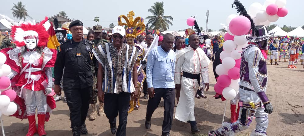 Effutu MP Afenyo-Markin urges unity and focus on national interest at 2024 Masquerading competition