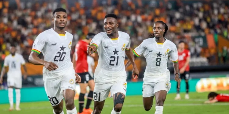 Egypt and Ghana play to a 2-2 draw in thrilling AFCON 2023 encounter