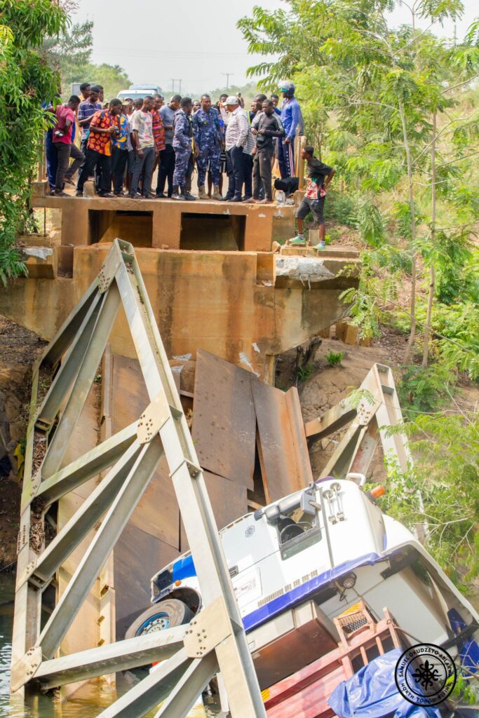 Collapsed bridge deteriorated after VRA's Akosombo, Kpong dams spillages - Ablakwa tours site