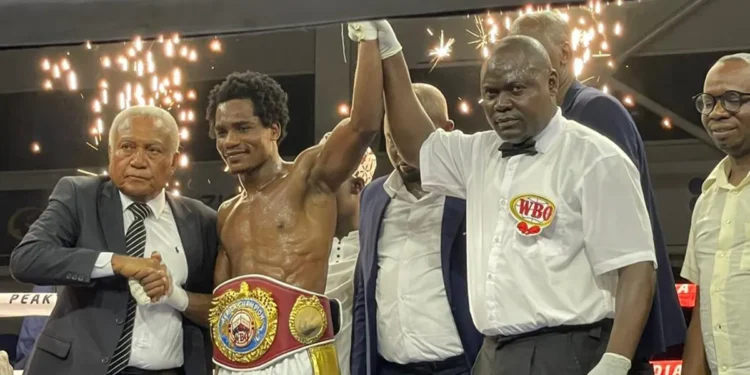 Ghana's Elvis Ahorgah defeated by Hassan Mwakinyo in WBO Africa Middleweight Championship