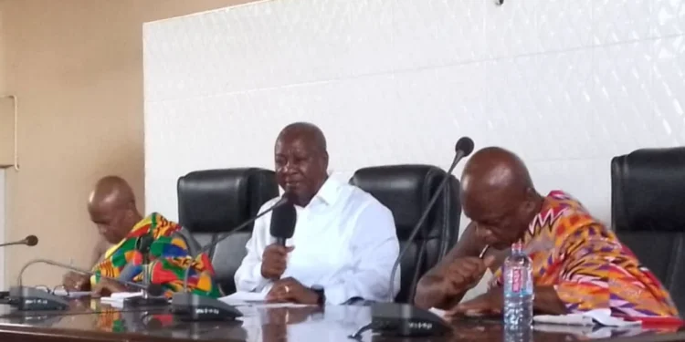 John Mahama outlines development priorities for Volta Region during campaign tour: Ghana News