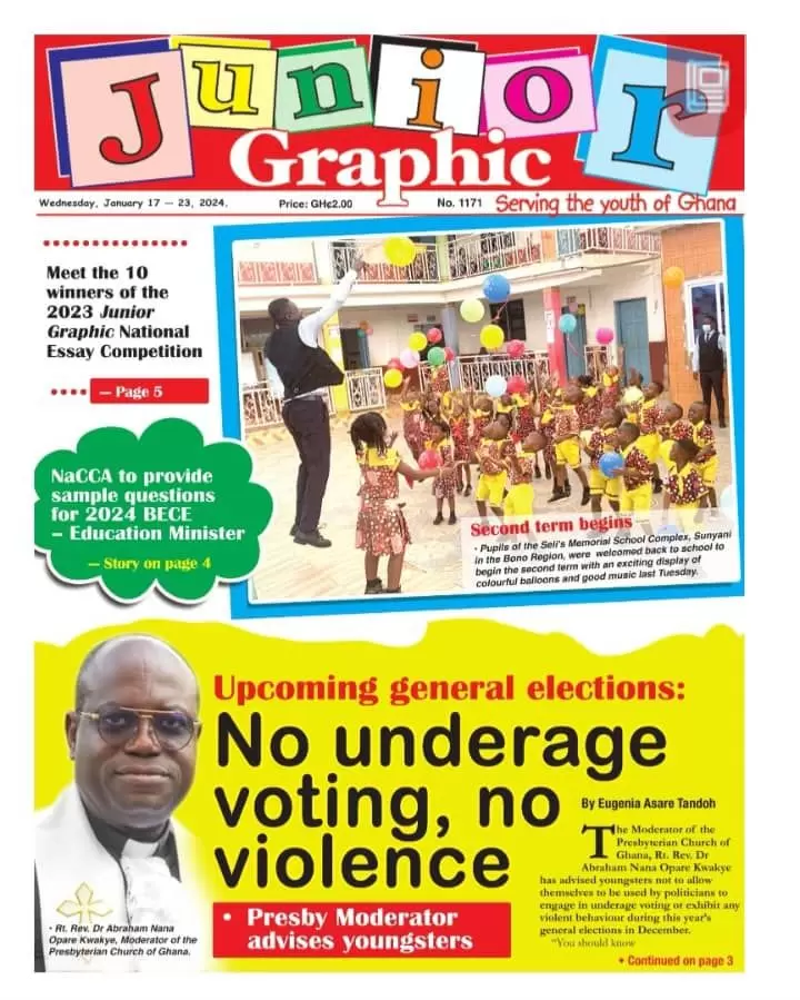 Junior Graphic Newspaper - January 17
