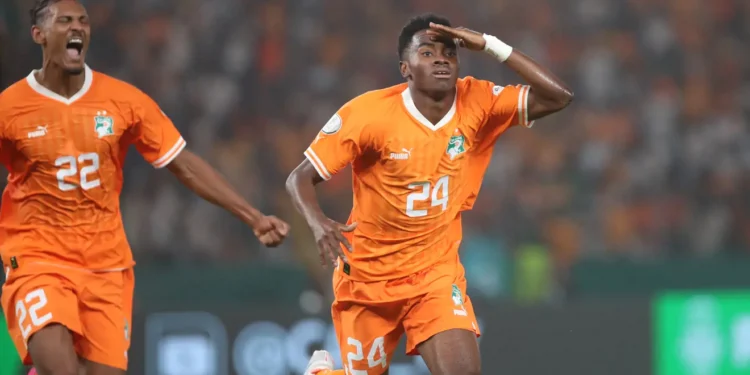 10 man Côte d’Ivoire clinches thrilling victory against Mali to secure semifinal spot