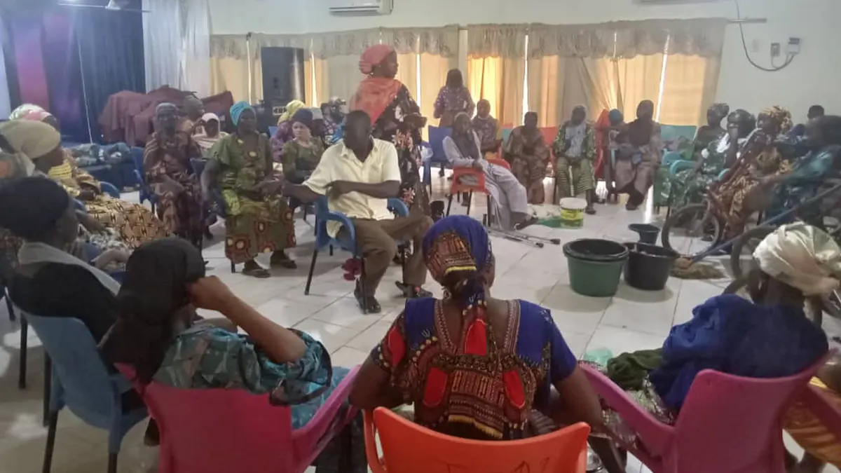AfCHuRSD trains women in soap making to empower persons with disabilities