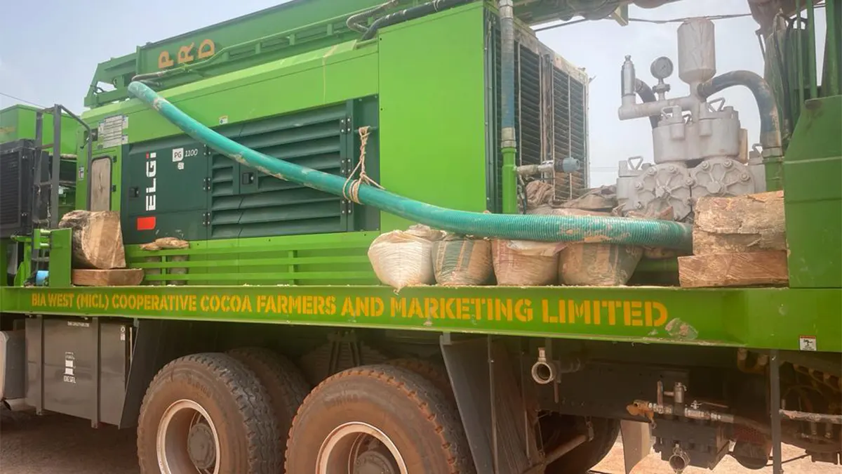 Cocoa farmers in Western North Region benefit from water drilling initiative