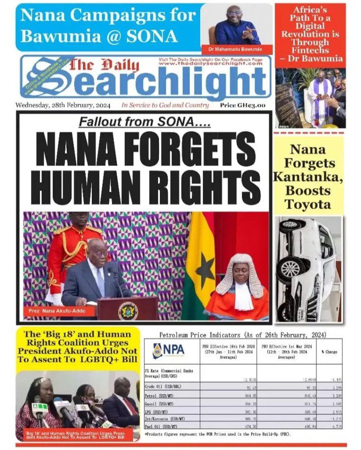 Daily Searchlight Newspaper - February 28