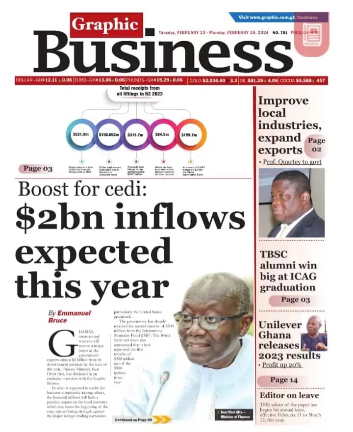 Graphic Business Newspaper - February 13