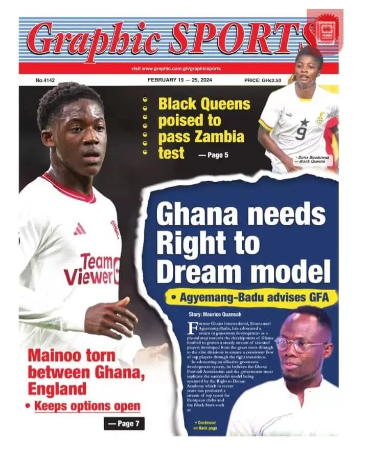 Graphic Sports Newspaper - February 19