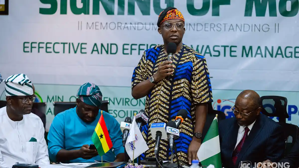 Jospong Group of Companies Signs Agreement with Lagos State for Waste Treatment Plants