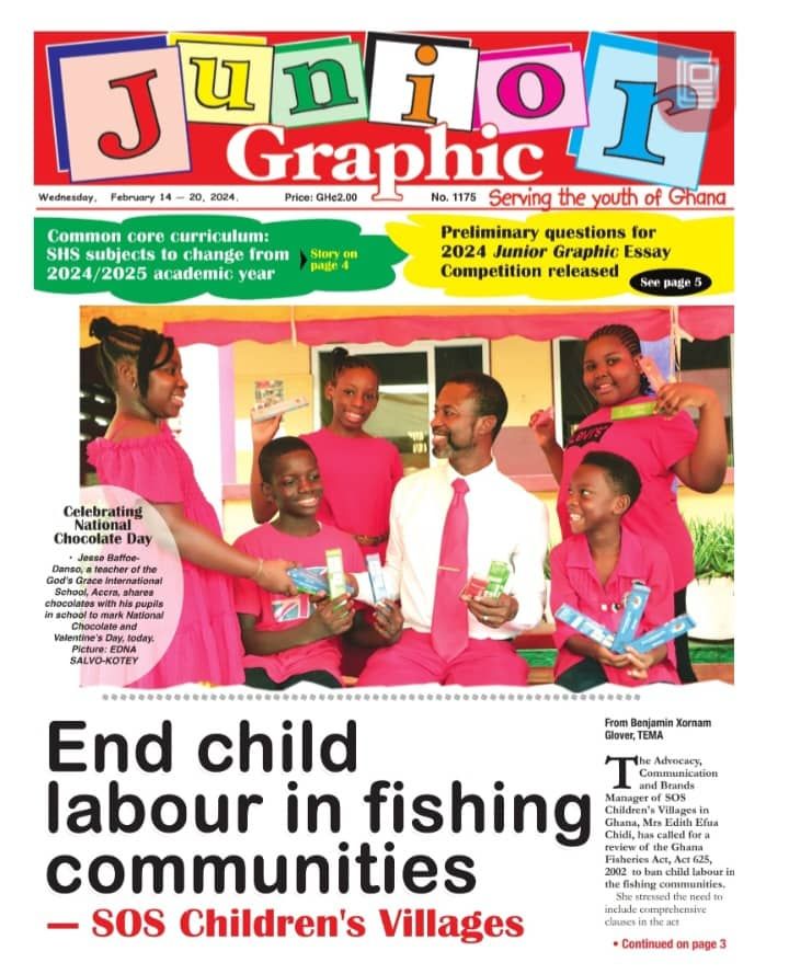 Junior Graphic Newspaper - February 14