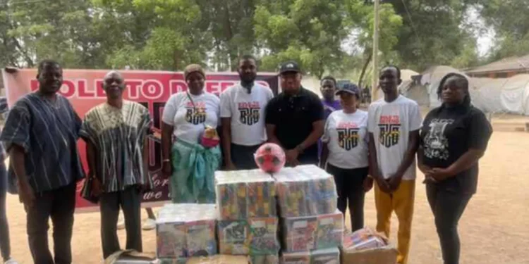 NGO supports education in North Tongu District after Akosombo Dam spillage